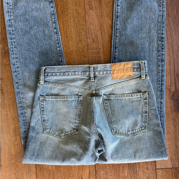 Re/Done Style 88903M50STRA 3 Year Wash Button Fly / 29 - Picture 9 of 12